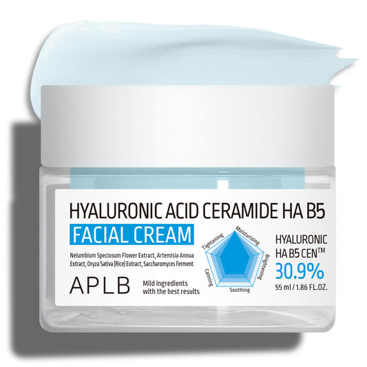APLB Hyaluronic Acid Ceramide Ha B5 Facial Cream - 55 ml