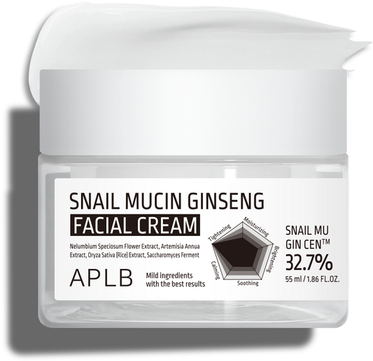 APLB Snail Mucin Ginseng Facial Cream - 55 ml