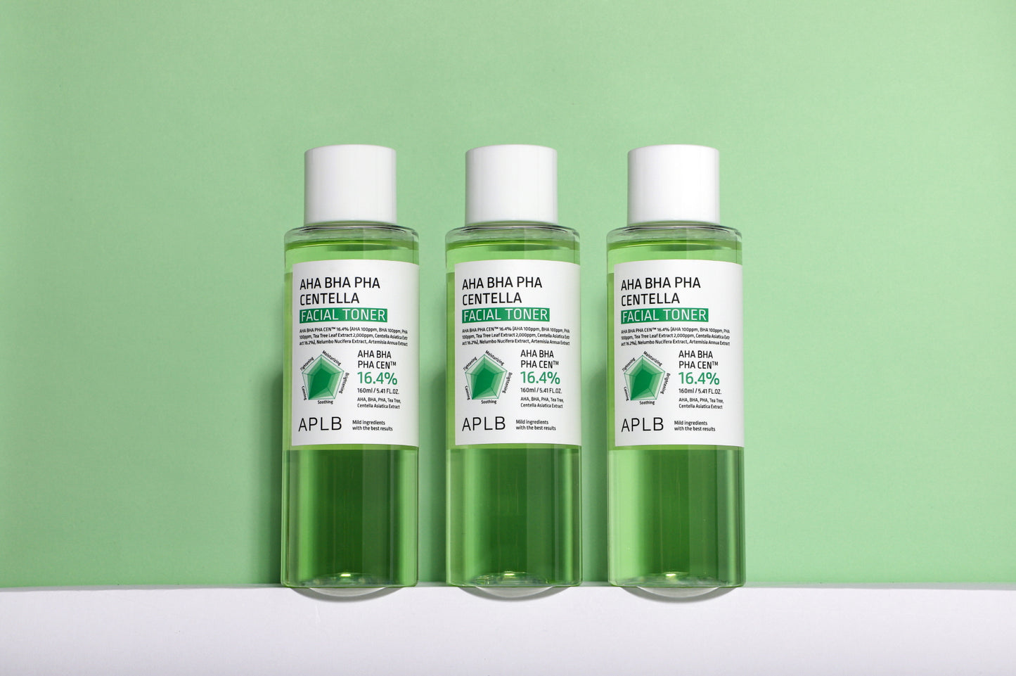 APLB AHA BHA PHA Centella Facial Toner - 160 ml