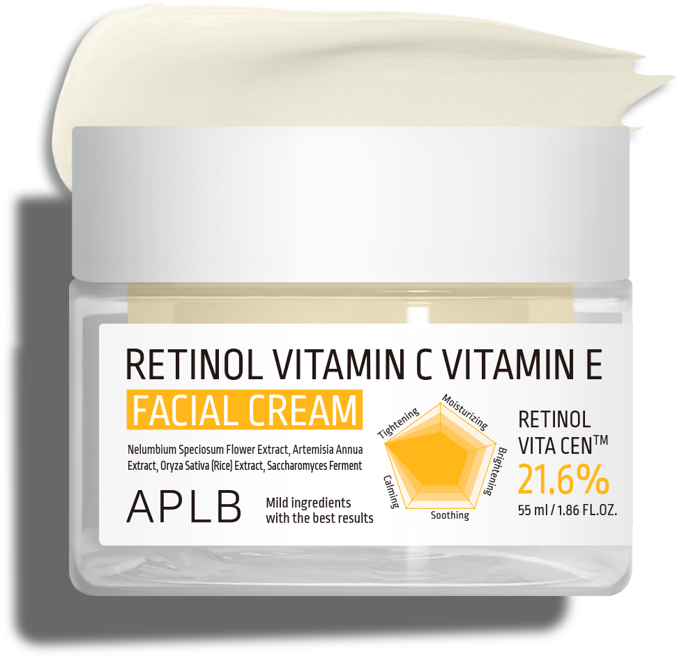 APLB Retinol Vitamin C Vitamin E Facial Cream - 55 ml