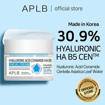 APLB Hyaluronic Acid Ceramide Ha B5 Facial Cream - 55 ml