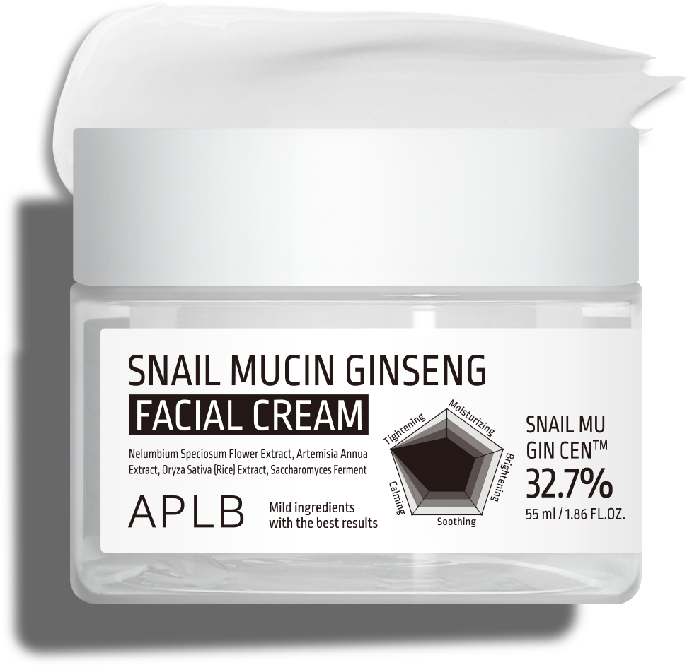APLB Snail Mucin Ginseng Facial Cream - 55 ml