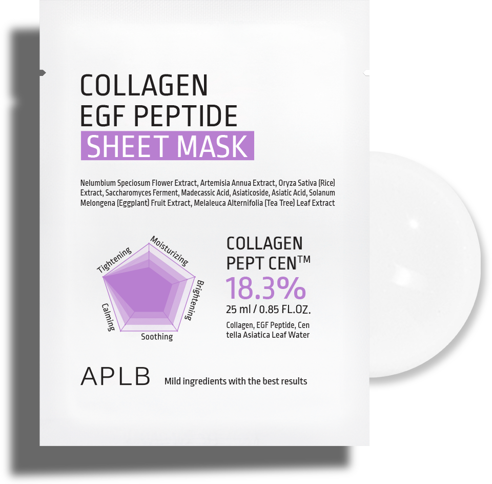 APLB Collagen EGF Peptide Sheet Mask - 25 ml