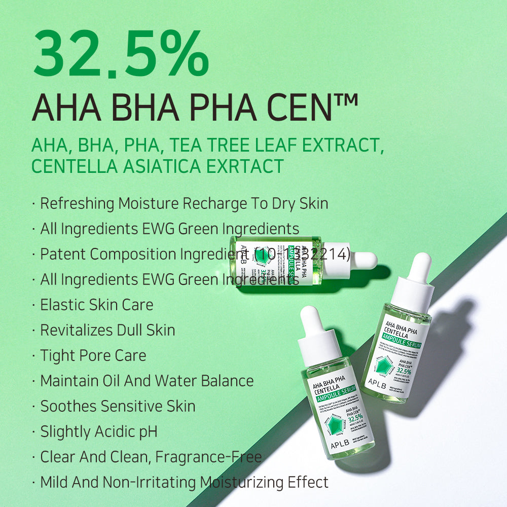 APLB AHA BHA PHA Centella Ampoule Serum - 40 ml