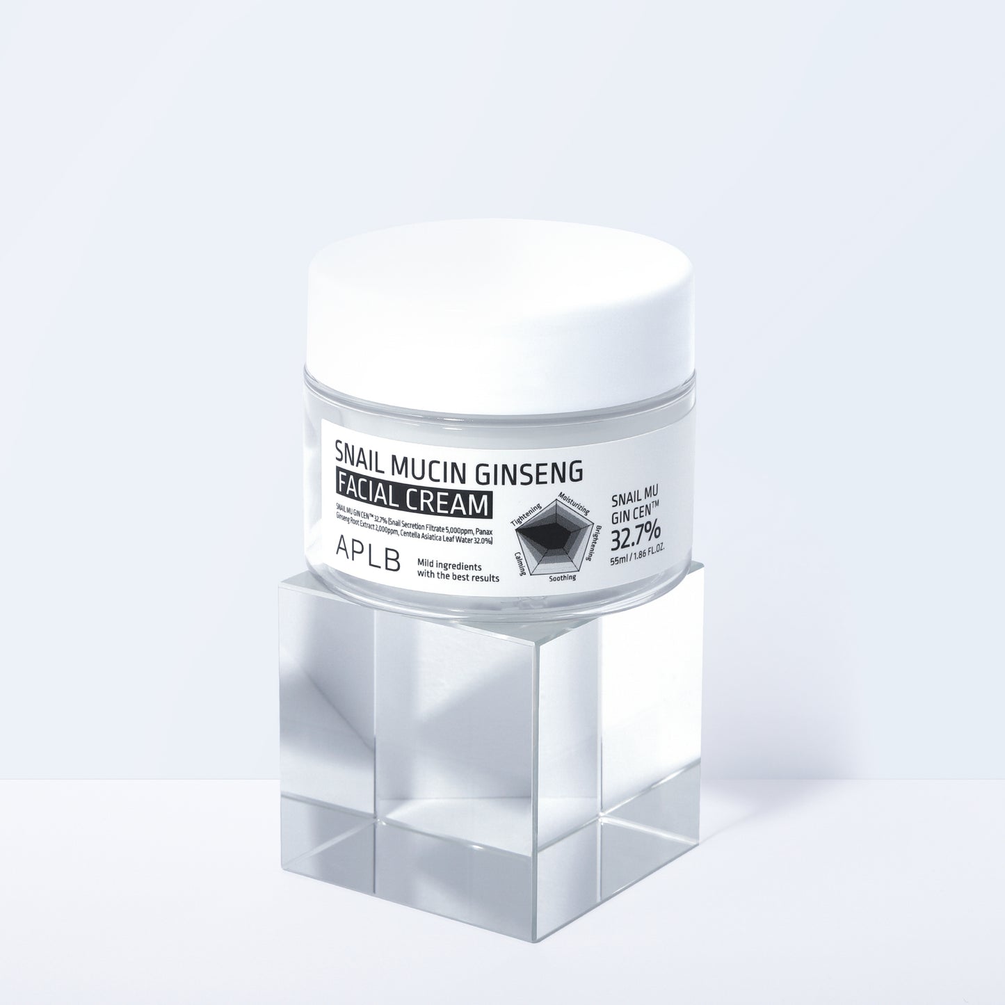 APLB Snail Mucin Ginseng Facial Cream - 55 ml