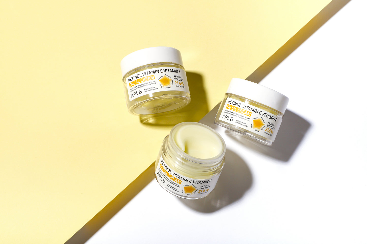 APLB Retinol Vitamin C Vitamin E Facial Cream - 55 ml