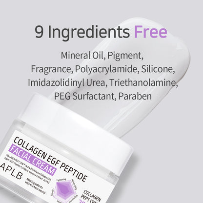 APLB Collagen EGF Peptide Facial Cream - 55 ml