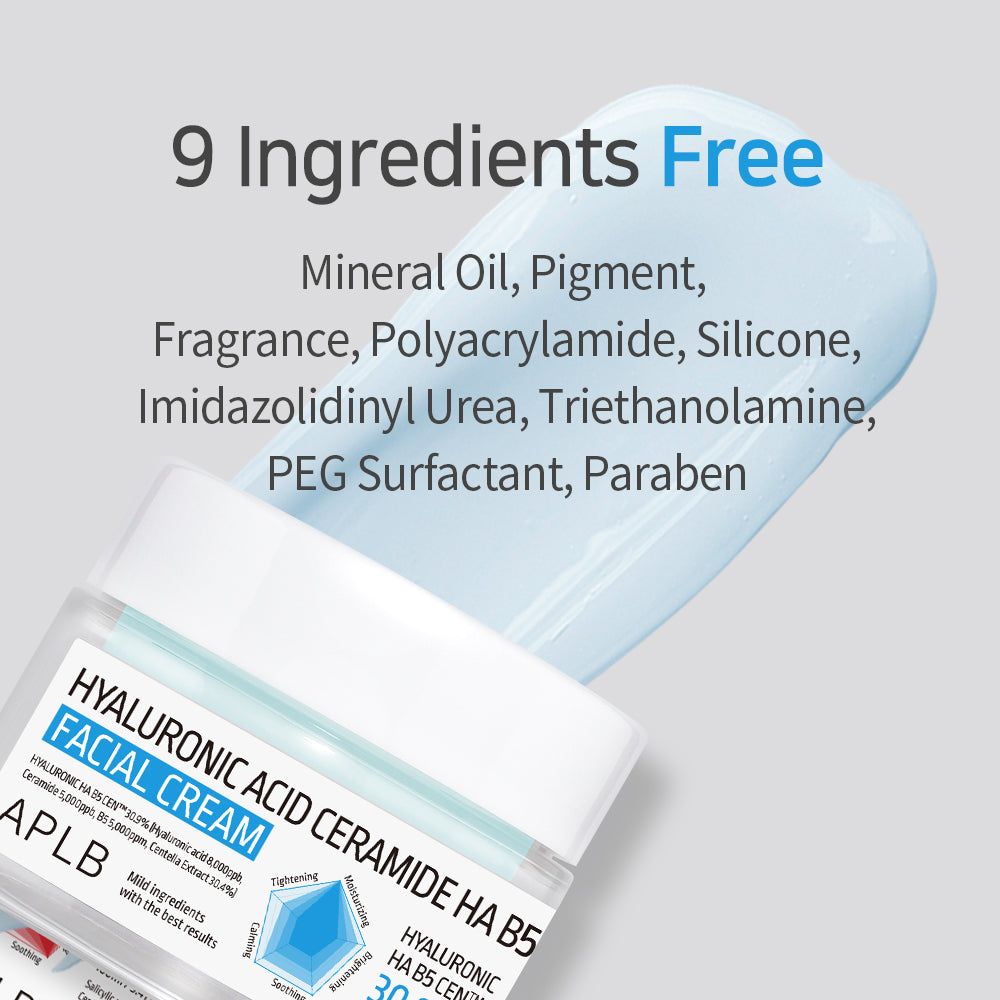 APLB Hyaluronic Acid Ceramide Ha B5 Facial Cream - 55 ml