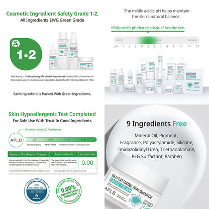 APLB Glutathione Niacinamide Facial Cream - 55 ml