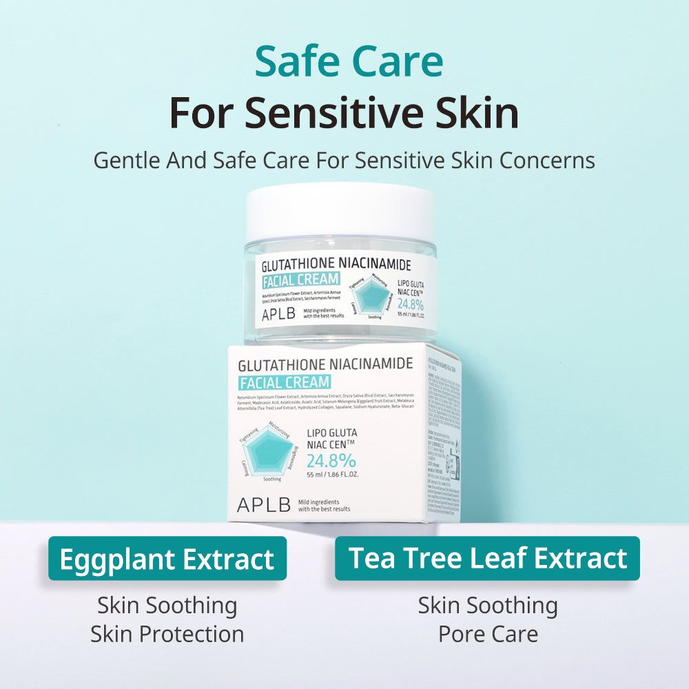 APLB Glutathione Niacinamide Facial Cream - 55 ml