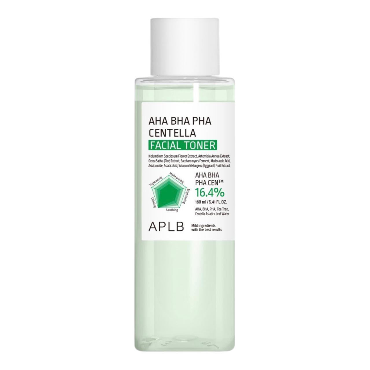 APLB AHA BHA PHA Centella Facial Toner - 160 ml