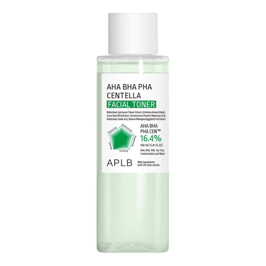 APLB AHA BHA PHA Centella Facial Toner - 160 ml