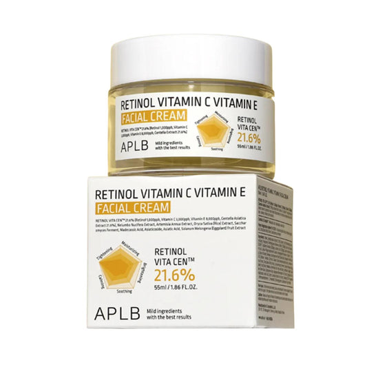 APLB Retinol Vitamin C Vitamin E Facial Cream - 55 ml