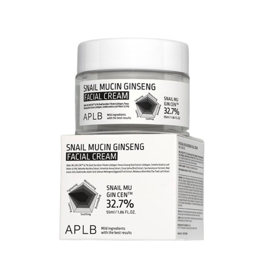 APLB Snail Mucin Ginseng Facial Cream - 55 ml